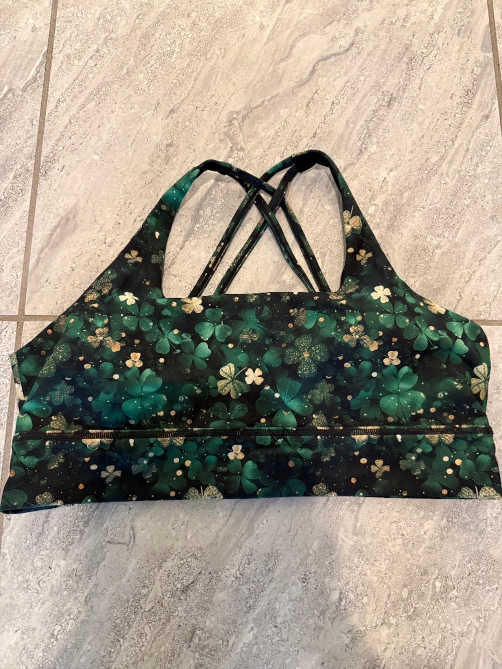 Constantly Varied Gear Lucky Pattern Longline Bra XXXL